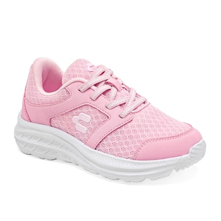 Foto 1 | Charly Tenis Deportivo Para Niña Rosa Running Importado Hasta Agotar Existencia Agujeta Elastica