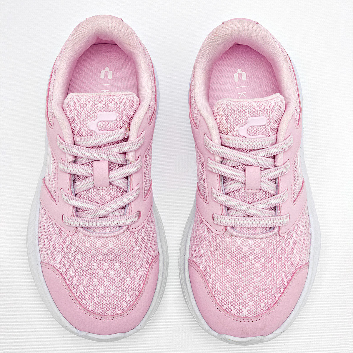 Foto 3 | Charly Tenis Deportivo Para Niña Rosa  Running  Importado  Hasta Agotar Existencia  Agujeta Elastica