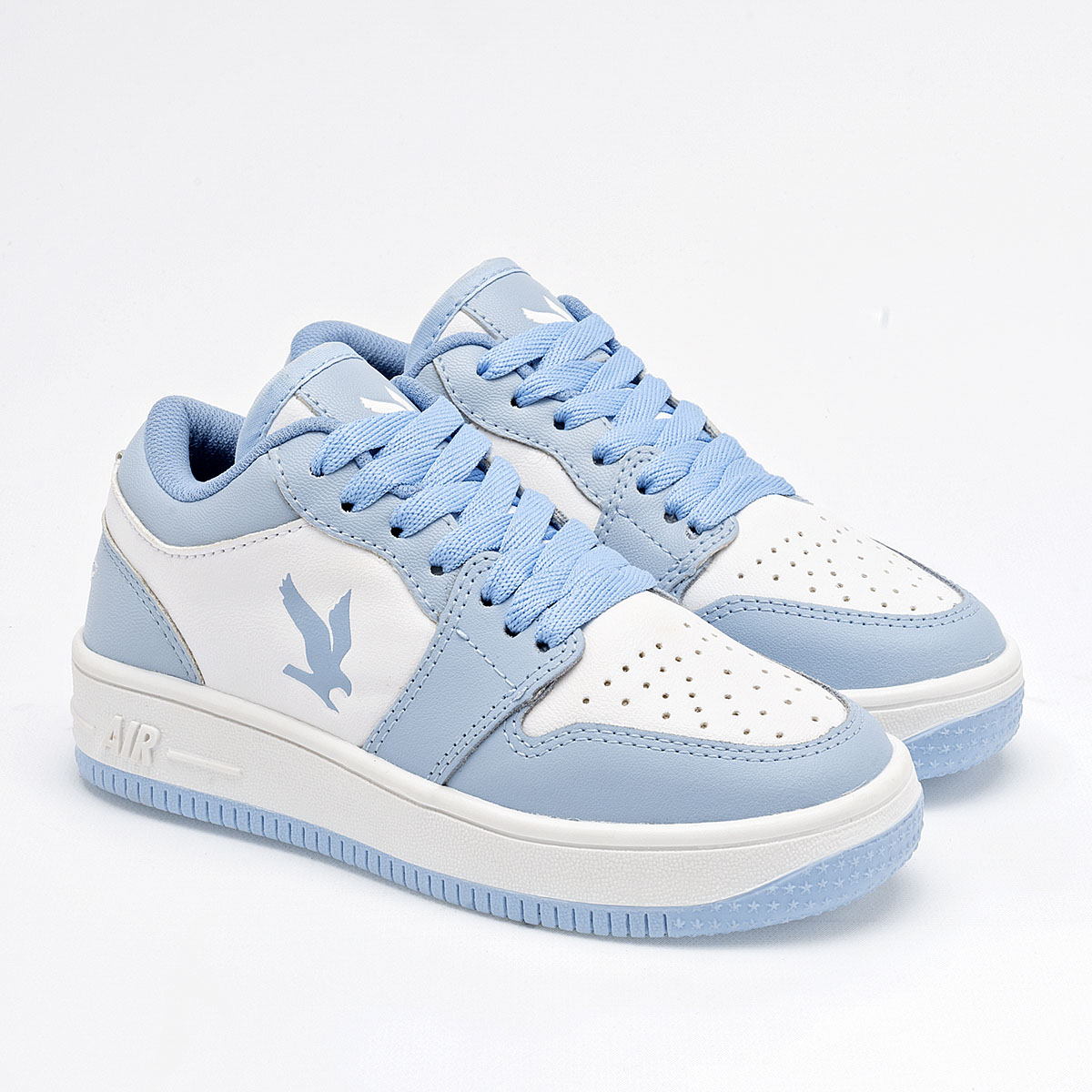 Foto 2 | American Fire Tenis Urbano Para Niña Blanco Azul