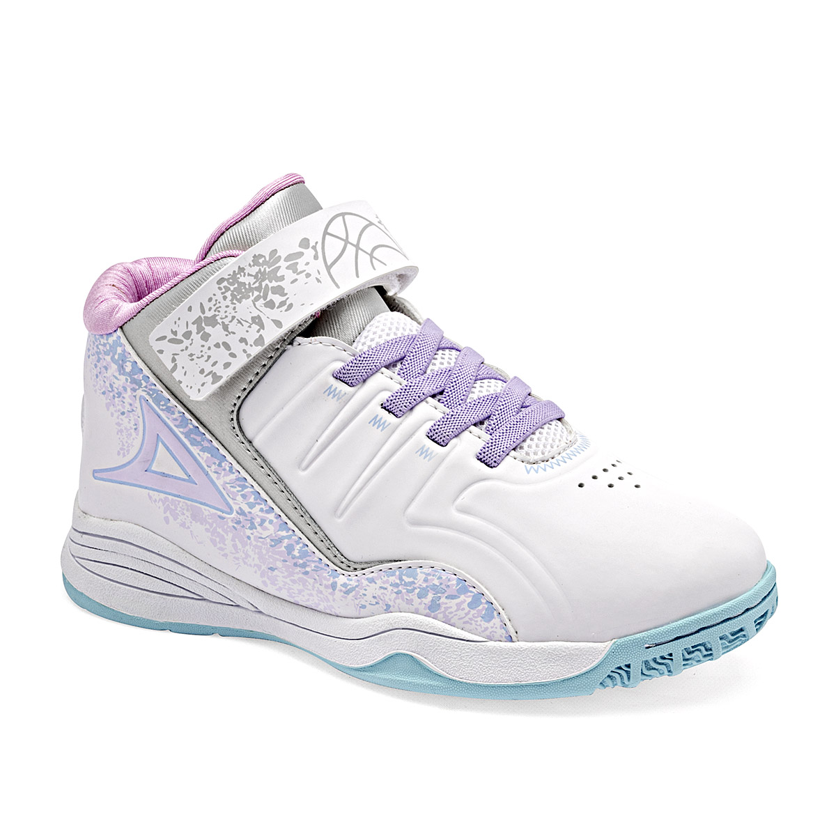 Pirma Tenis Urbano Para Niña Blanco Multicolor  Agujeta Elastica
