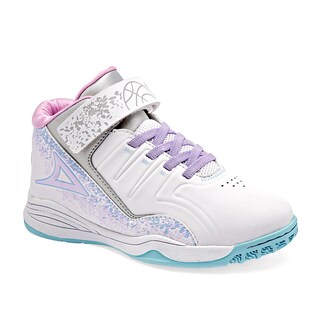 Foto 1 | Pirma Tenis Urbano Para Niña Blanco Multicolor Agujeta Elastica