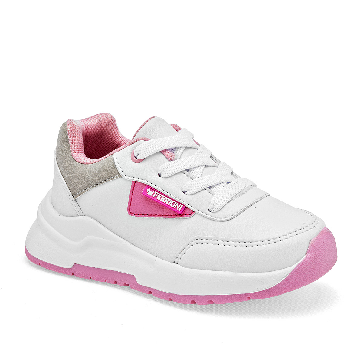 Ferrioni Tenis Urbano Para Niña Blanco Beige