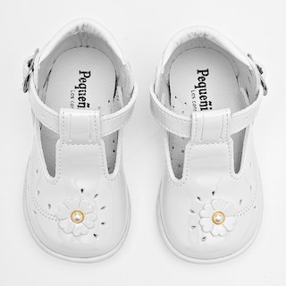 Foto 3 | Chaparrin Zapatitos Para Bebé Niña Blanco