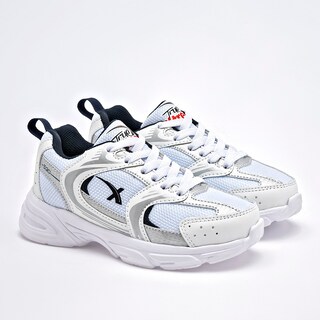 Foto 2 | True Extreme Tenis Urbano Para Niña Blanco Plata