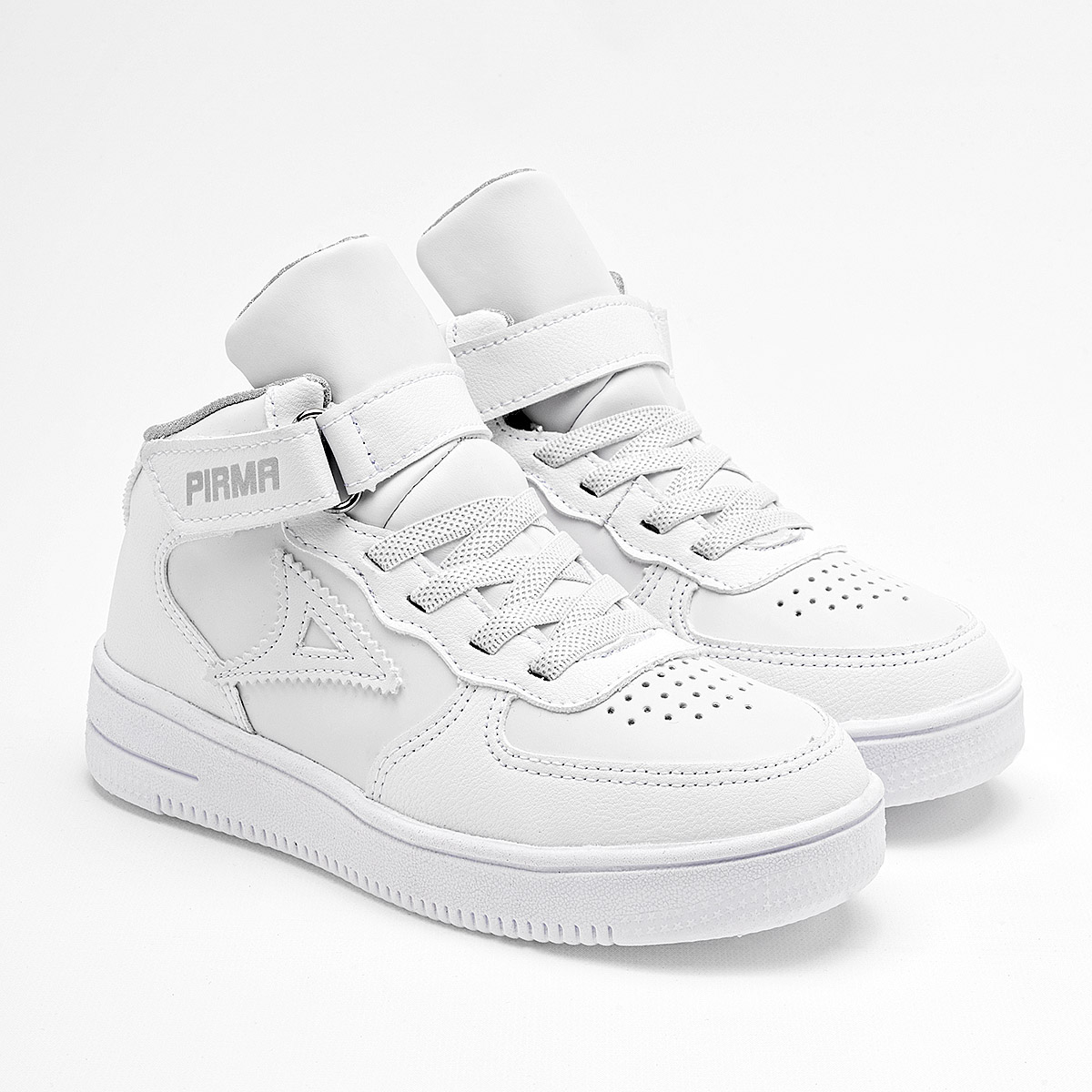 Foto 3 pulgar | Pirma Tenis Urbano Para Niña Blanco  Agujeta Elastica