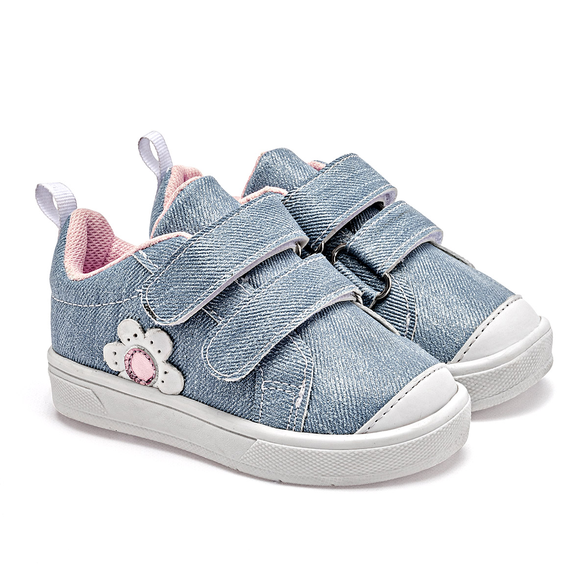 Foto 2 | Minis Nice Tenis Para Bebé Niña Azul