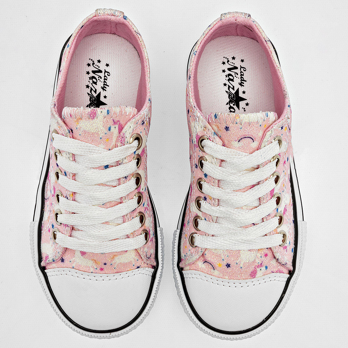 Foto 4 pulgar | Nazzcar Tenis Urbano Para Niña Rosa Multicolor