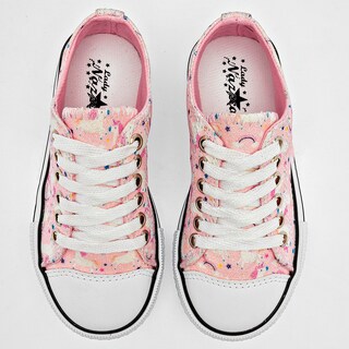 Foto 3 | Nazzcar Tenis Urbano Para Niña Rosa Multicolor