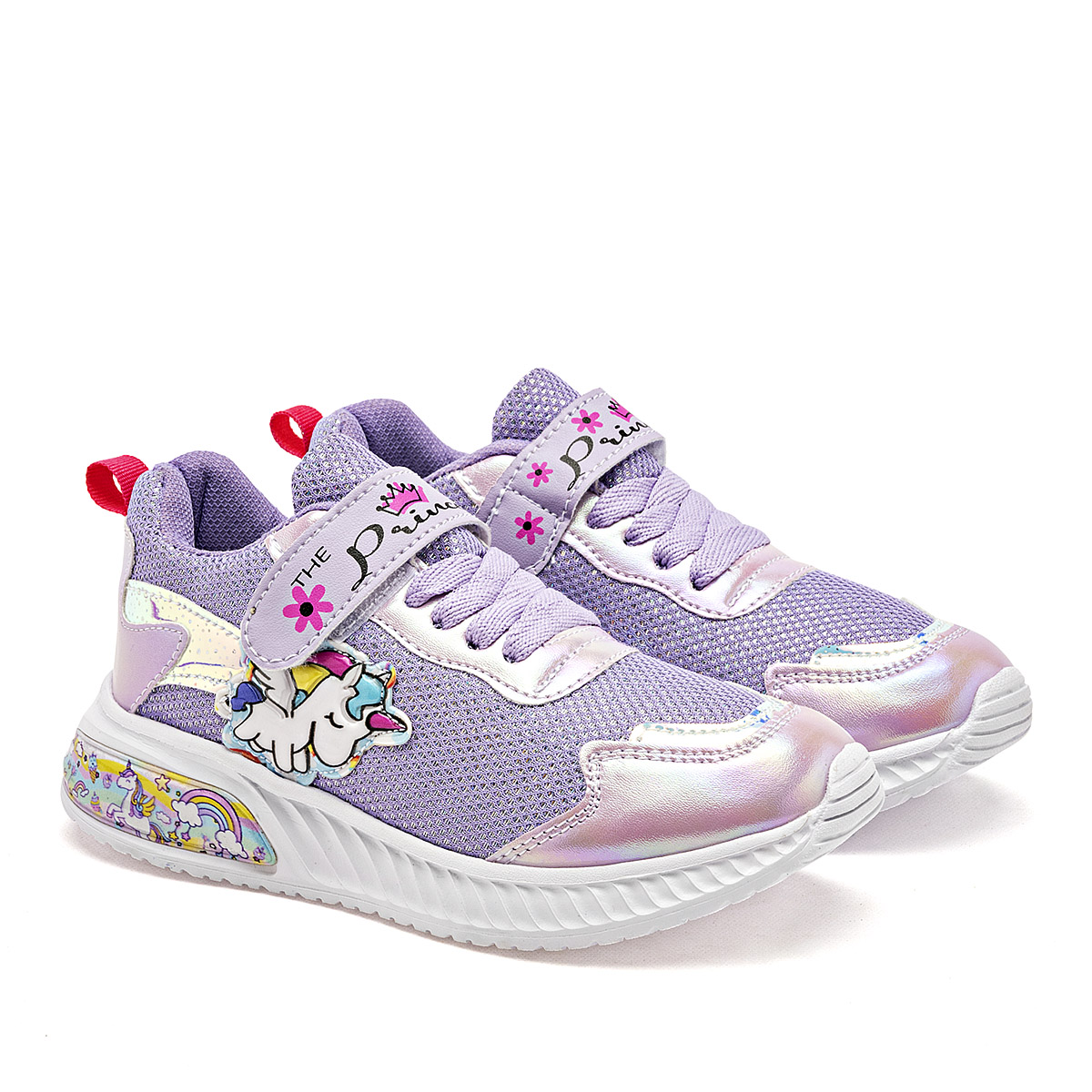 Foto 2 | Celex Tenis Urbano Para Niña Lila Multicolor