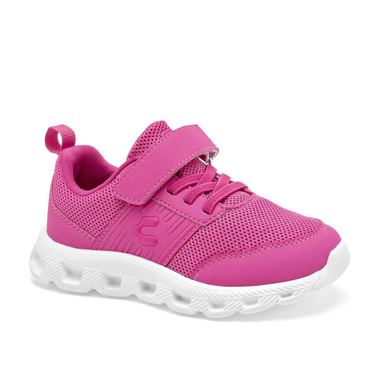 Charly Tenis Urbano Para Niña Fucsia  Importado  Hasta Agotar Existencia  Walking  Agujeta Elastica