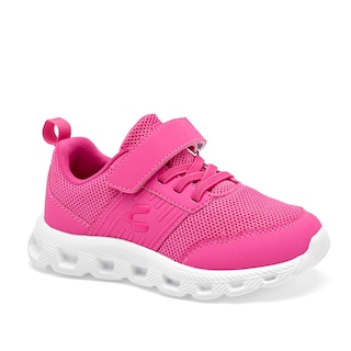Foto 1 | Charly Tenis Urbano Para Niña Fucsia Importado Hasta Agotar Existencia Walking Agujeta Elastica