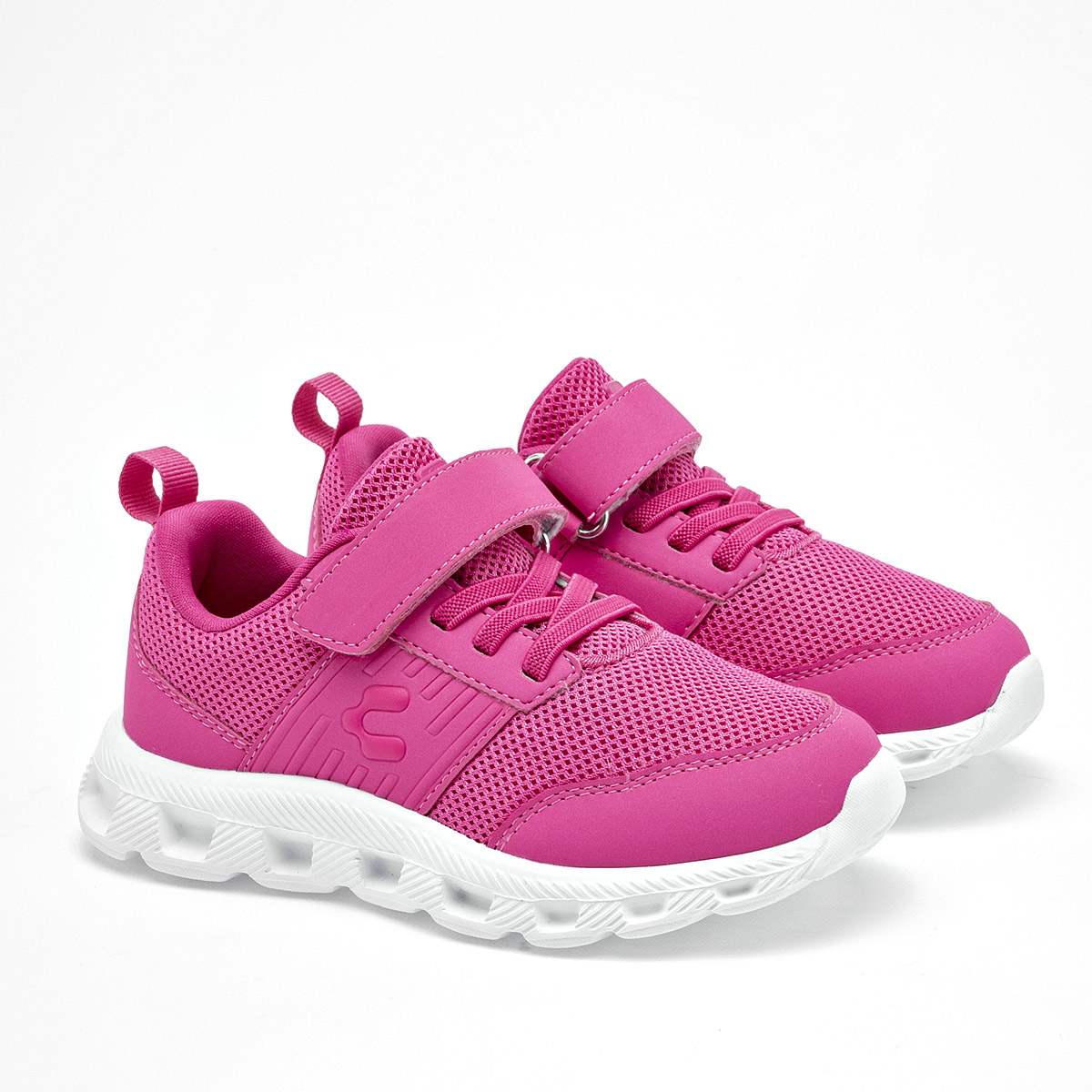 Foto 2 | Charly Tenis Urbano Para Niña Fucsia  Importado  Hasta Agotar Existencia  Walking  Agujeta Elastica