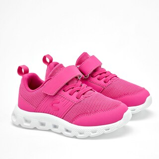 Foto 2 | Charly Tenis Urbano Para Niña Fucsia Importado Hasta Agotar Existencia Walking Agujeta Elastica