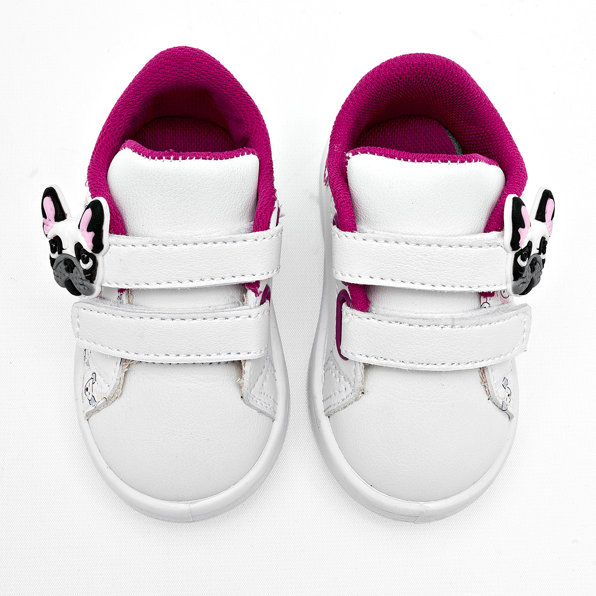 Foto 4 pulgar | Kids Vane Tenis Para Bebé Niña Blanco Multicolor