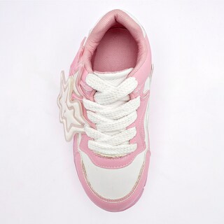 Foto 2 | Giland Tenis Urbano Para Niña Rosa Blanco Con Luces