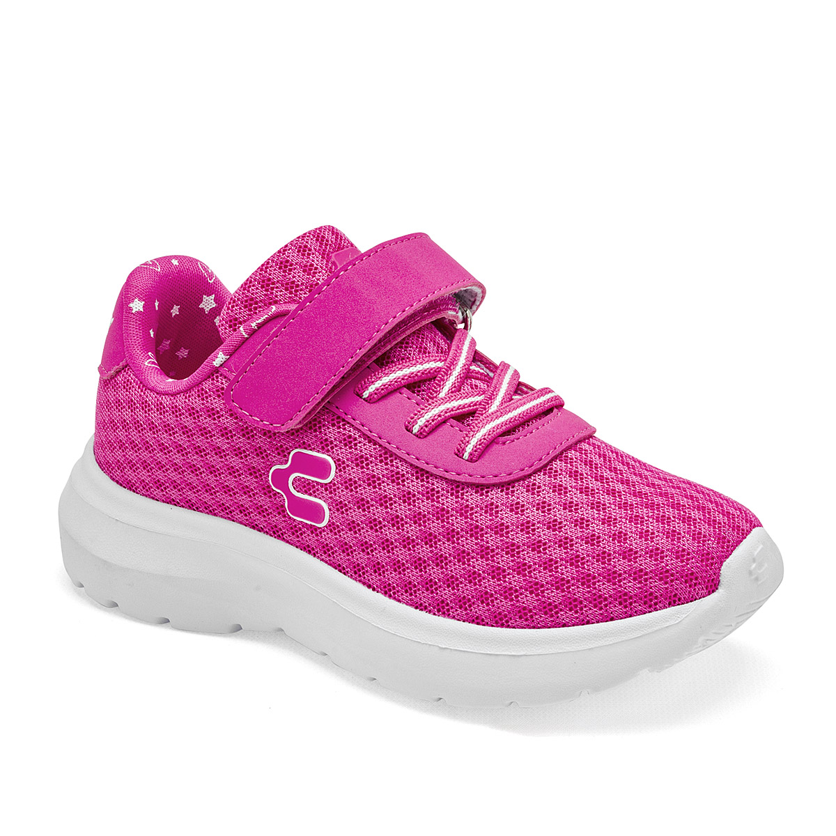 Foto 2 pulgar | Charly Tenis Deportivo Para Niña Fucsia  Running  Importado  Hasta Agotar Existencia  Agujeta Elastica