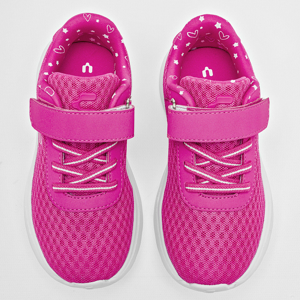Foto 4 pulgar | Charly Tenis Deportivo Para Niña Fucsia  Running  Importado  Hasta Agotar Existencia  Agujeta Elastica