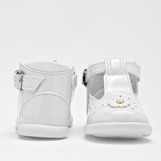 Foto 4 | Chaparrin Zapatitos Para Bebé Niña Blanco