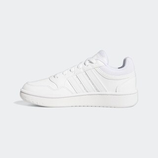 Foto 3 | Tenis Adidas Hoops Blanco para Niño