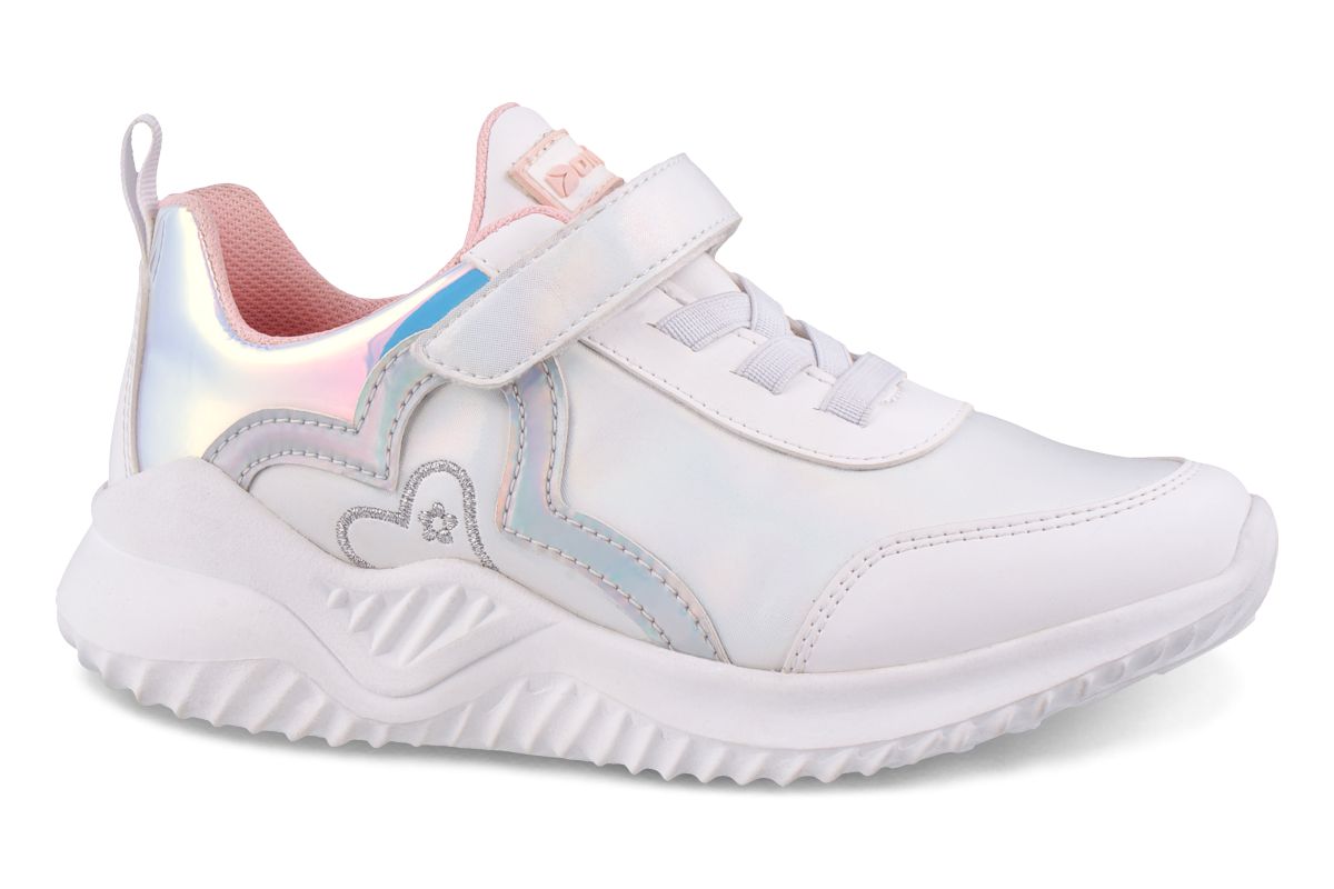 Tenis Casual Dominiq 2551 Color Blanco Para Niña