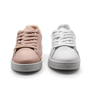 Foto 2 | Dúo Pack Tenis Casuales Rbcollection Blanco para Niña