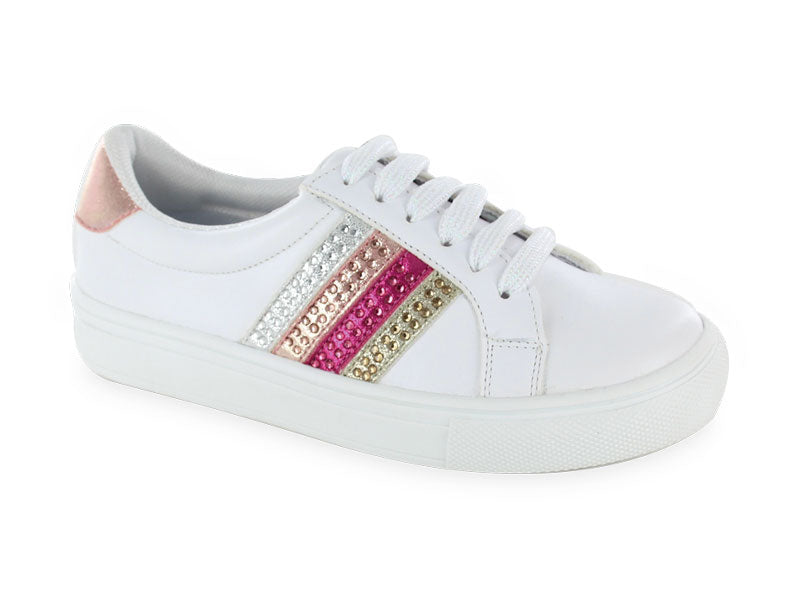 Tenis Tropicana 093182 color Blanco Casual