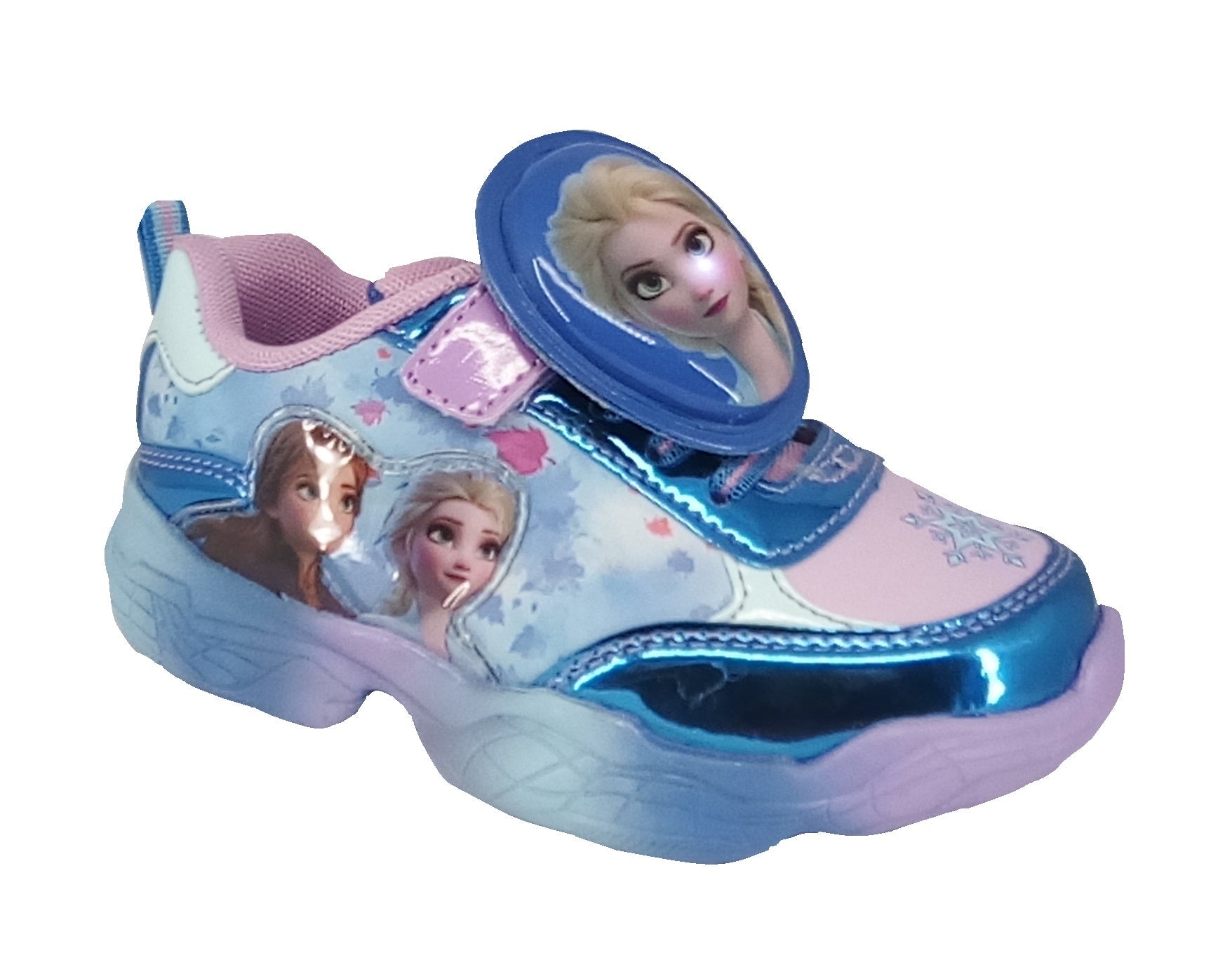 Tenis Imaginatenis 51977 Frozen color Azul con Rosa Casual