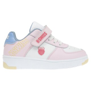 Foto 2 | Tenis K-Swiss Salt 2 Blancos con Rosa para Niña