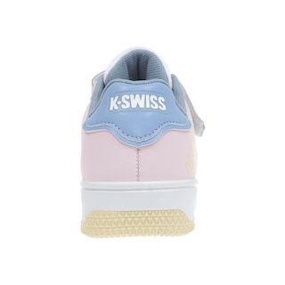 Foto 6 | Tenis K-Swiss Salt 2 Blancos con Rosa para Niña