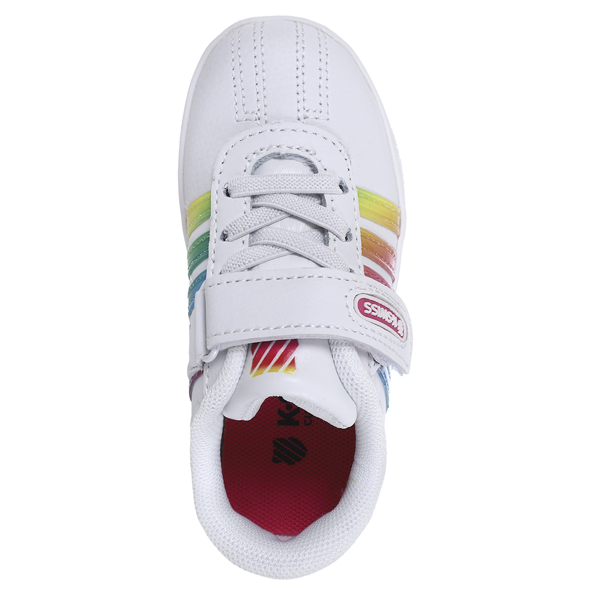 Foto 5 | Tenis K-Swiss color Blanco para Niña