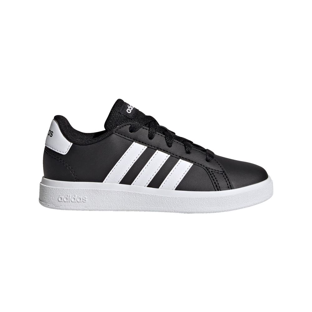 Foto 2 pulgar | Tenis Adidas Grand Court Negros Juvenil