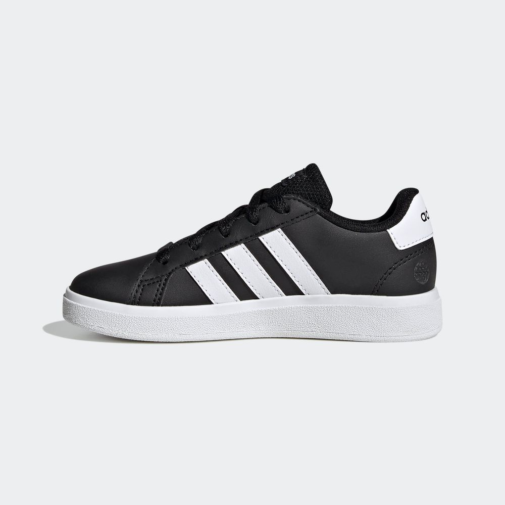 Foto 4 pulgar | Tenis Adidas Grand Court Negros Juvenil