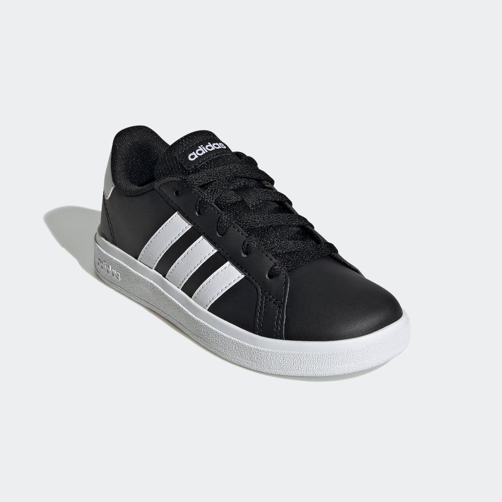 Foto 7 pulgar | Tenis Adidas Grand Court Negros Juvenil
