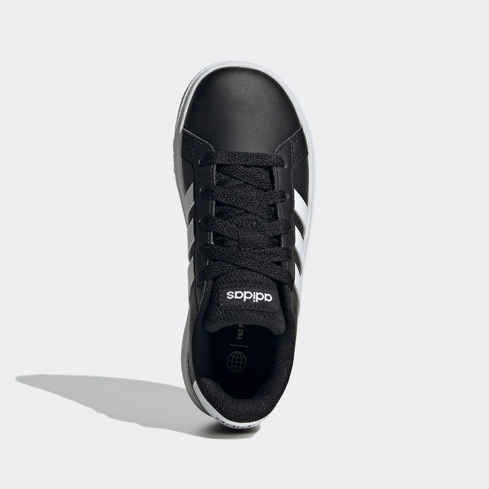Foto 5 pulgar | Tenis Adidas Grand Court Negros Juvenil