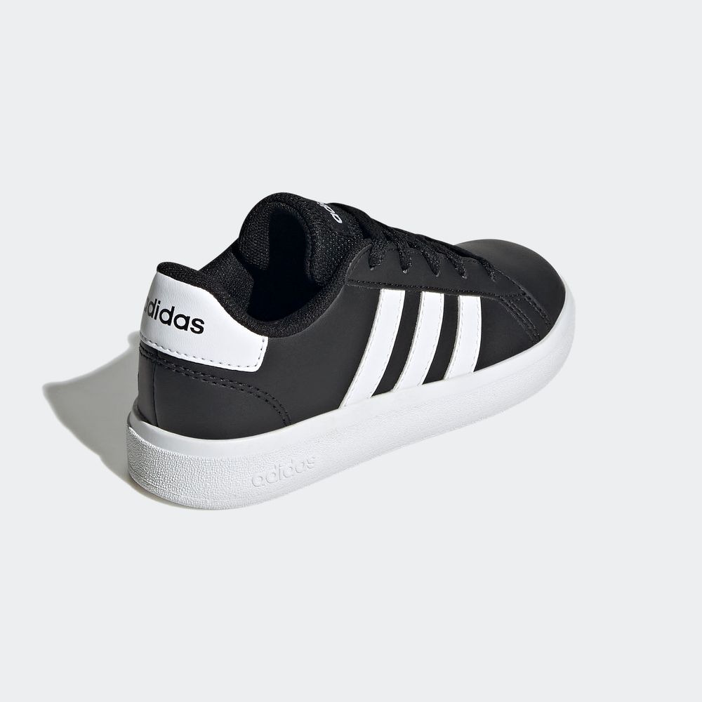 Foto 8 pulgar | Tenis Adidas Grand Court Negros Juvenil