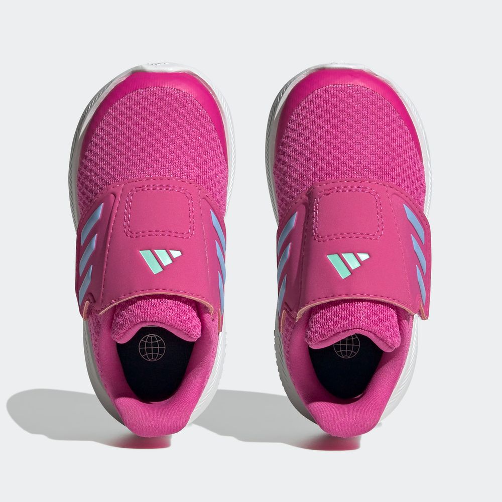 Foto 5 pulgar | Tenis Adidas Run Falcon 3.0 Tira Ajustable de Cierre por Contacto Azul para Niños