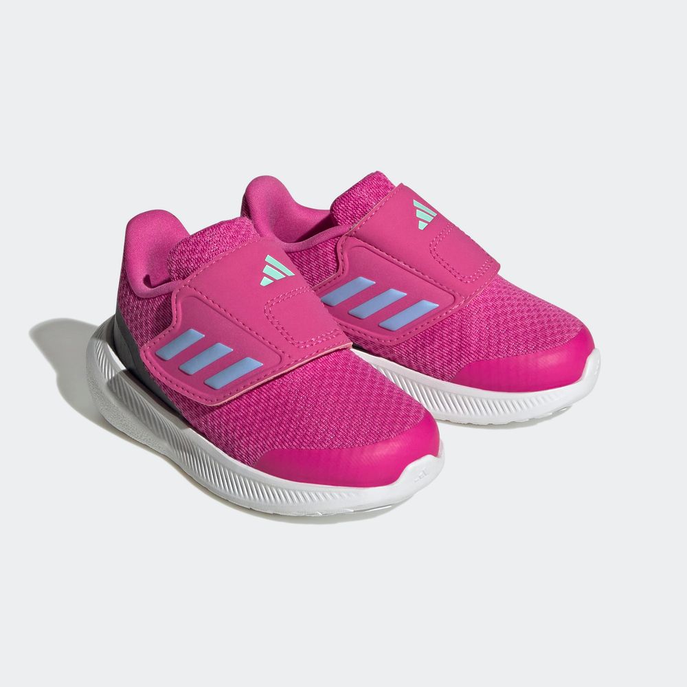 Foto 7 pulgar | Tenis Adidas Run Falcon 3.0 Tira Ajustable de Cierre por Contacto Azul para Niños