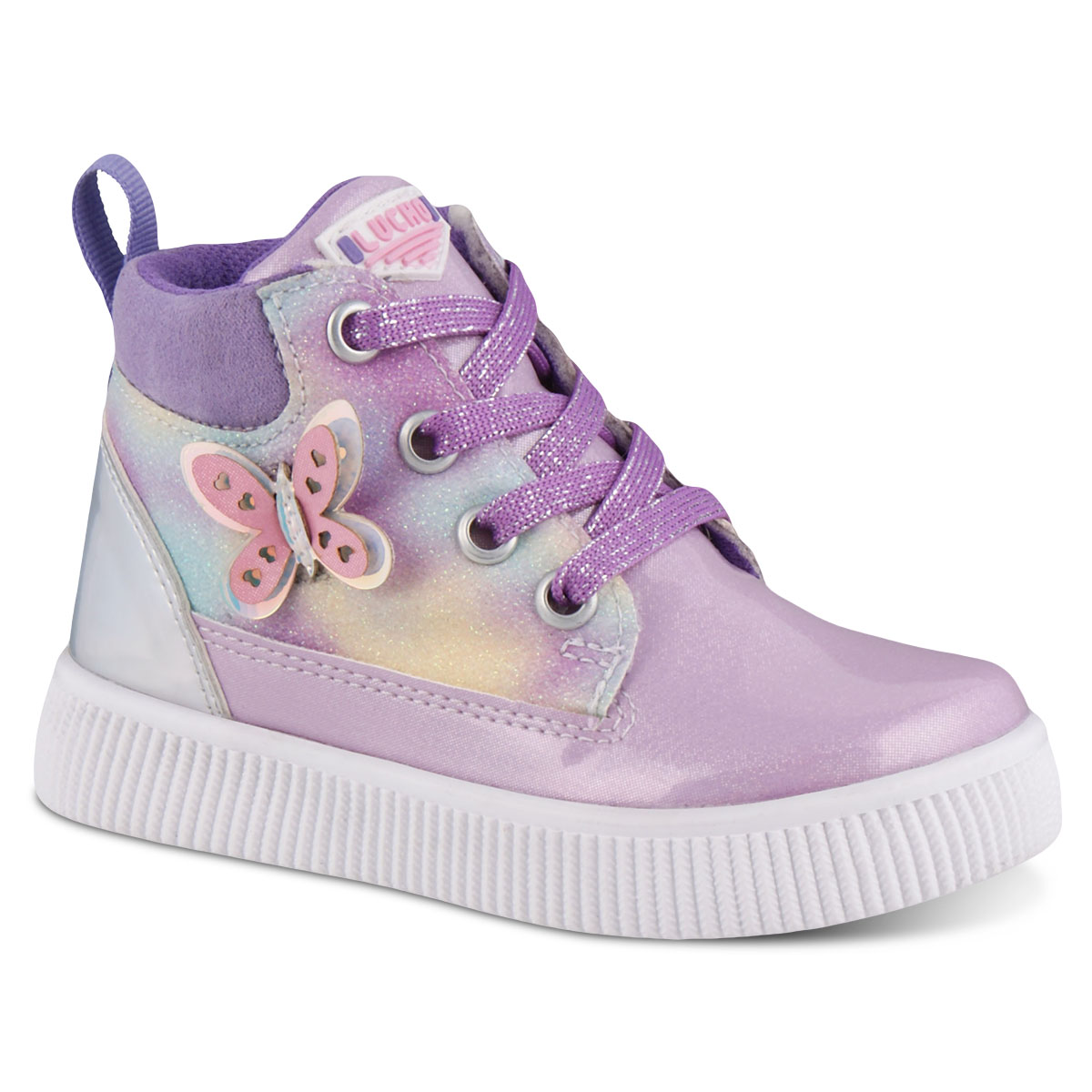 Foto 2 pulgar | Tenis Casuales Lucho Lilas para Niña