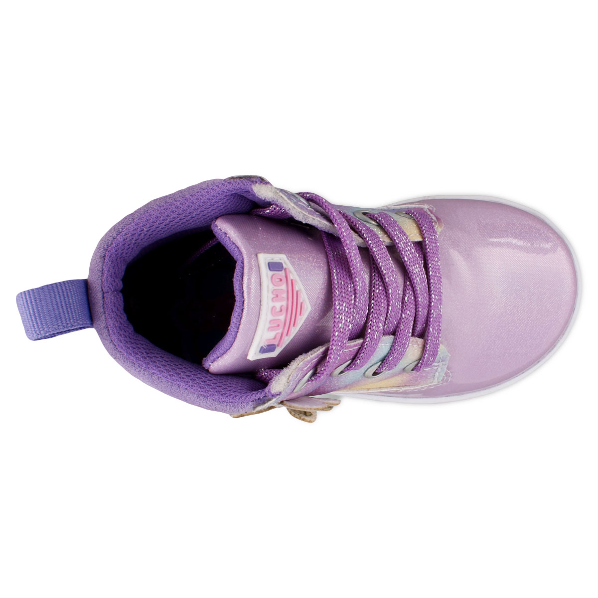 Foto 5 pulgar | Tenis Casuales Lucho Lilas para Niña