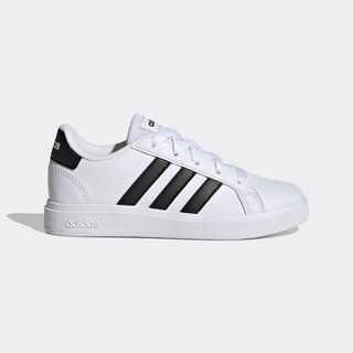 Foto 2 | Tenis Adidas Grand Court Lifestyle Blancos para Niña