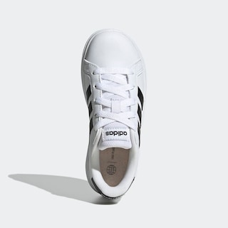 Foto 4 | Tenis Adidas Grand Court Lifestyle Blancos para Niña