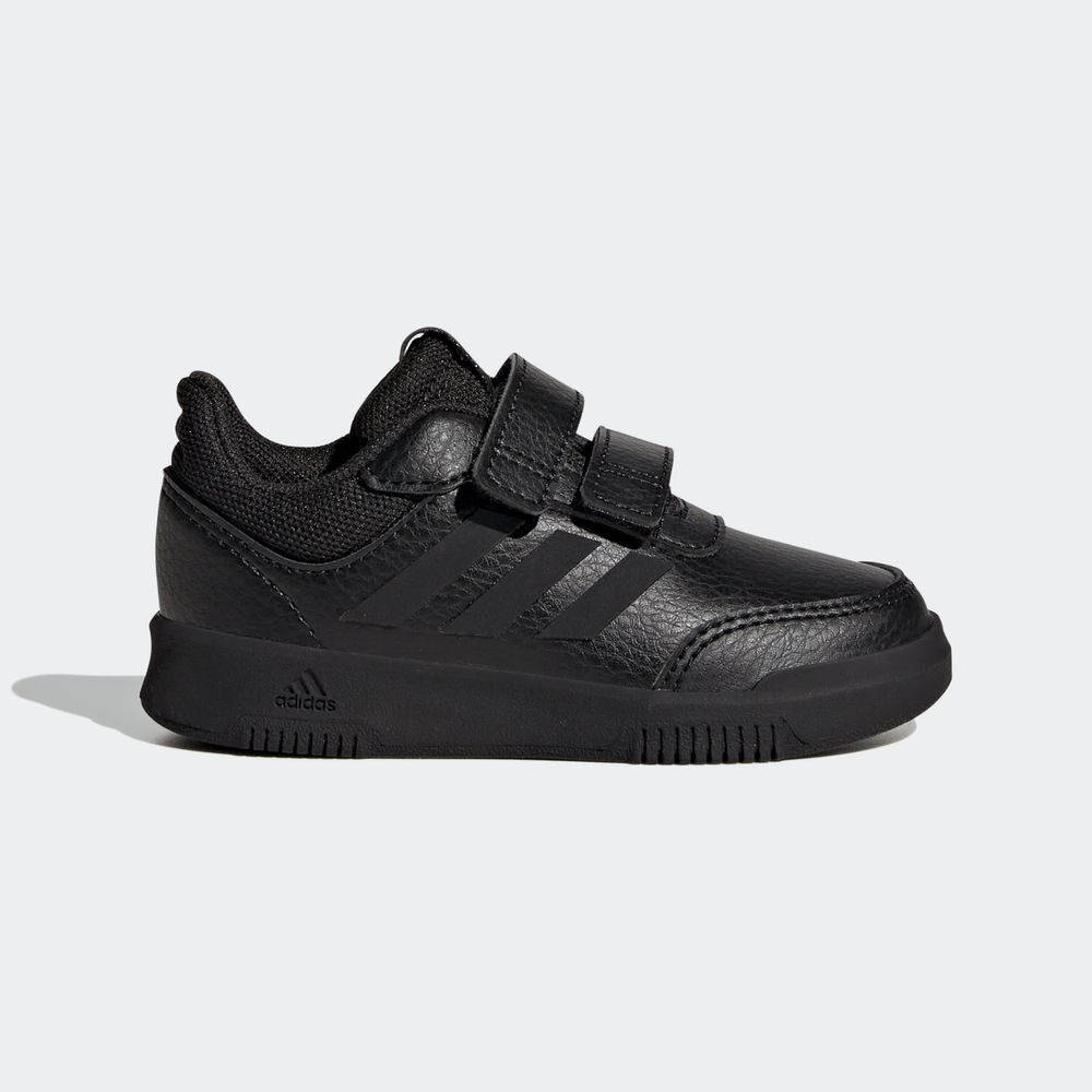 Foto 3 pulgar | Tenis para Niño Adidas Tensaur Tira Ajustable Negros