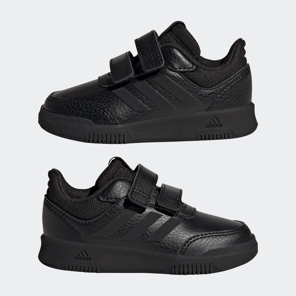 Foto 8 | Tenis para Niño Adidas Tensaur Tira Ajustable Negros