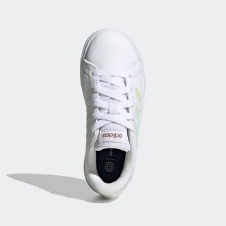 Foto 4 | Tenis Adidas Grand Court Blancos para Niño