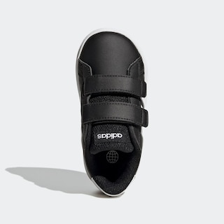 Foto 4 | Tenis Adidas Grand Court Lifestyle Cierre por Contacto Adidas Negro para Niños