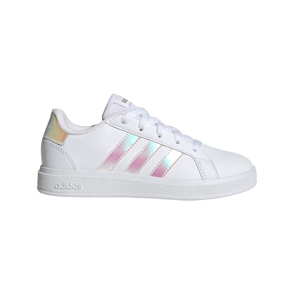 Foto 1 | Tenis Adidas Grand Court Blancos para Niño