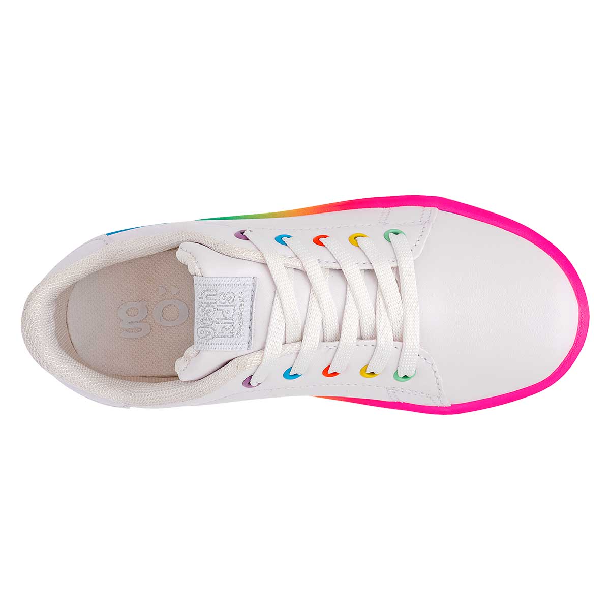 Foto 2 | Tenis Gosh Blancos para Niña