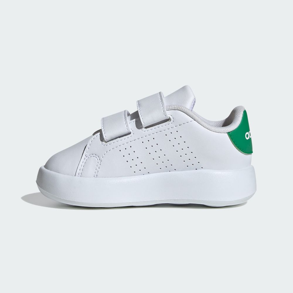Foto 3 | Tenis Adidas Advantage Blancos para Niño