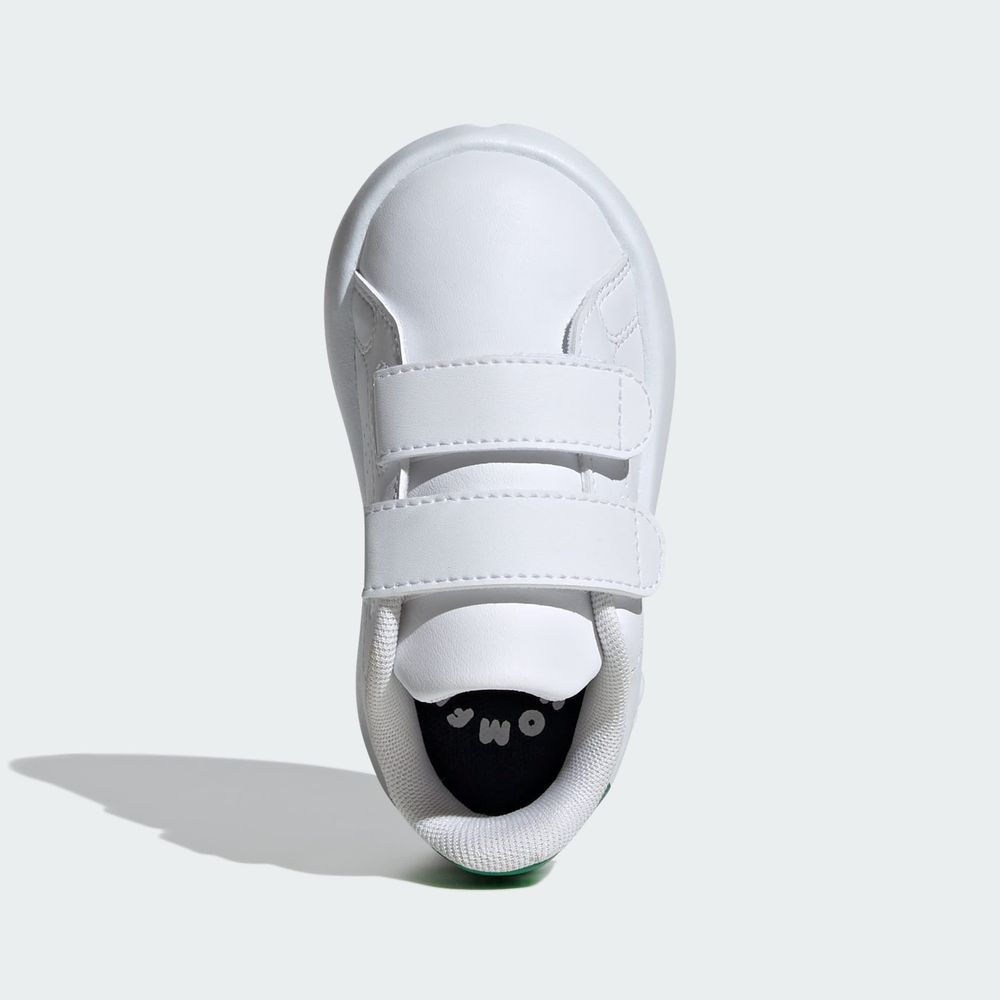Foto 5 pulgar | Tenis Adidas Advantage Blancos para Niño