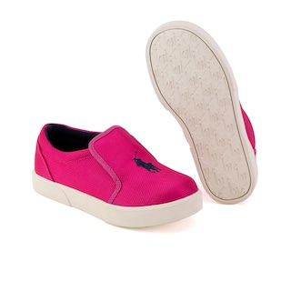 Foto 1 | Tenis Polo Ralph Lauren Siera Color Rosa Para Niña